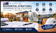 prepare australian residential structural drawings and calculations