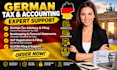 handle german tax, bookkeeping, vat and elster filing