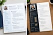 design a professional resume CV and modern CV template