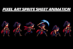 do pixel art character sprite sheet pixel art animation 2d pixel art rpg maker