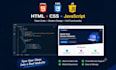 create a responsive website using HTML CSS and javascript