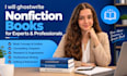 ghostwrite nonfiction books for experts and professionals