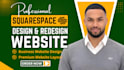 create squarespace website redesign, update squarespace website edit squarespace