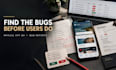 manually test your mobile app for bugs and errors