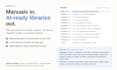 convert PDF manuals into a rag knowledge base for chatgpt or copilot