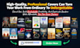 design professional book cover design or kindle cover design