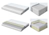 3d model and render mattress cross section cutaways