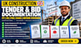 write UK construction tender bid itt sq rams method statement
