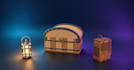 create stylized low poly 3d game assets in blender