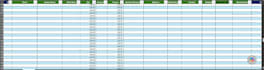 data entry, formatting, and analysis