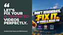 fix ai video flaws, remove object, logo, artifacts and text