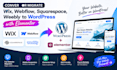 convert or migrate wix webflow squarespace weebly to wordpress website elementor