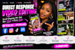 high converting direct response ai ugc video ads editing dtc brands ecommerce