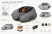 design heating pad with 3d cad and technical drawings
