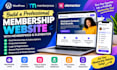 build a memberpress paid membership website with elementor
