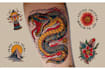 create awesome old school tattoo style design