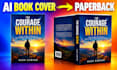 convert ai generated book cover to paperback amazon kdp print ready ebook kindle