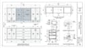 design mozaik cabinet design, 3d render and detailed construction drawings