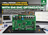 design low noise power electronics pcb with emi emc optimization