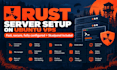 setup a rust server on your ubuntu vps