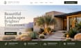 build squarespace xeriscape website drought landscape website desert landscape