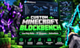 do low poly minecraft blockbench lowpoly 3d model mobs fp weapon with animation
