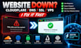 fix cloudflare dns SSL vps and website hosting issues