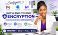 configure gmail outlook proton mail with end to end description predictive send