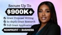 professional grant proposal writing, grant research, grant application writing,