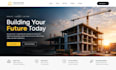 design squarespace construction website contractor building contruction service