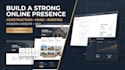design modern construction, hvac, roofing and contractor website with SEO