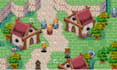 draw top down rpg pixel art tileset game background environment landscape scene