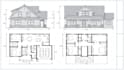 draft permit drawings for construction, architectural house plans, 2d floor plan