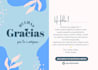 diseñaré tarjetas de agradecimiento y packaging a tu medida