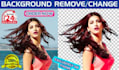 do image background removal super fast delivery