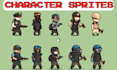 draw nsfw pixel art minecraft pixel character pixelart animation 2d sprite sheet