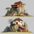 create high quality 2d game background art