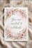 design luxury wedding invitation