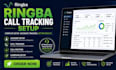 setup your ringba account, whatconvert, integrate and handle call tracking tools
