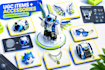 create custom roblox 3d models, ugc items and accessories