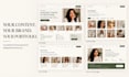 design a professional ugc portfolio website in canva