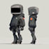 3d model the robot and mecha