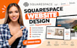 build sqaurespace website design, redesign squarespace, squarepace seo