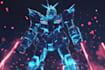 make gundam character illustration