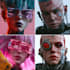 make cyberpunk character art