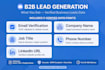 b2b lead generation, linkedin lead generation and email list