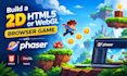 build a 2d HTML5 or webgl browser game with phaser js