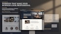 design and build a personal or business portfolio website