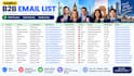 find 1000 valid b2b email address for you