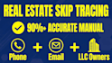 do real estate skip tracing for wholesaling and llc owners